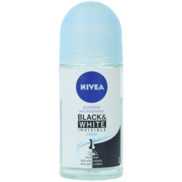 Nivea Black & White Invisible Fresh Desodorante Roll-on 50 ml unissex