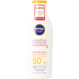 Nivea Sun Antialergias Solares Sensitive Spf50+ Milk 200 ml Unisex