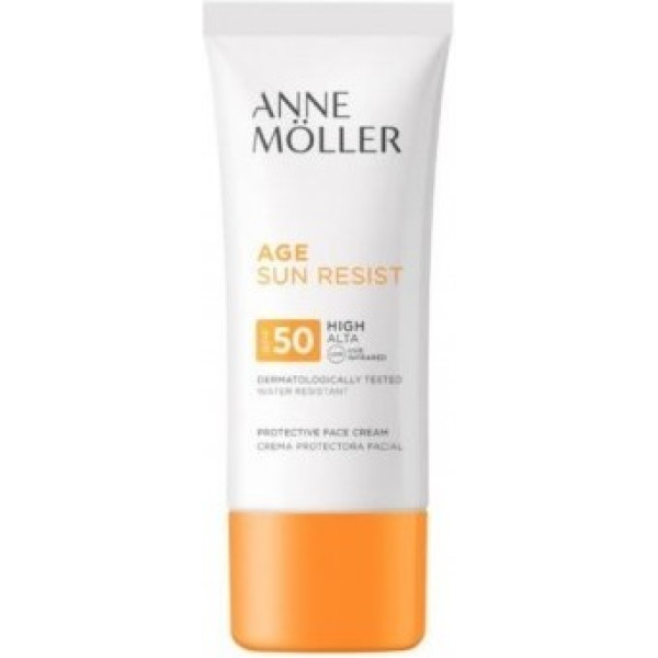 Anne Moller âge Sun Resist Crème Spf50 50 Ml Unisexe