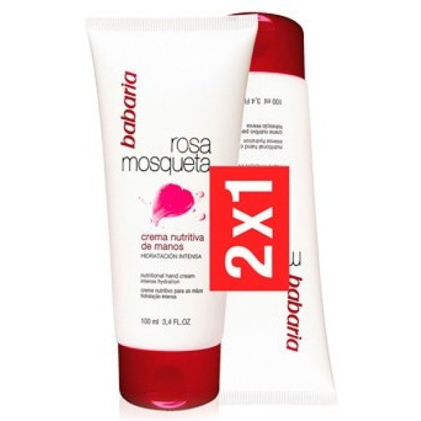 Babaria Rosa Mosqueta Crema Manos 50ml Duplo