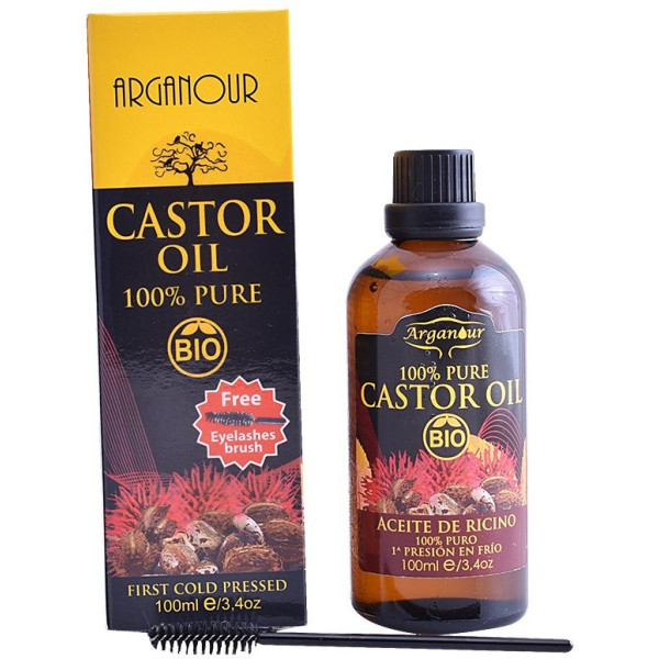 Arganour Castor Oil 100% Pure 100 Ml Unisexe