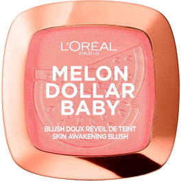 L'Oreal Melon Dollar Baby Skin Awakening Blush 03-Watermelon Adicto A Mujer