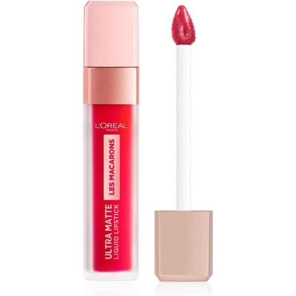 L'oreal Les Macarons Ultra Matte Liquid Lipstick 828-framboise Fren Mujer