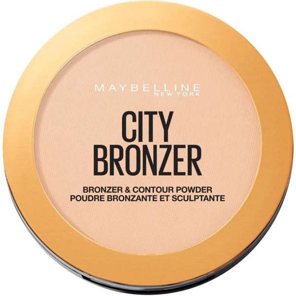 Maybelline City Bronzer & Contour Powder 100-light Cool 8 Gr Mujer