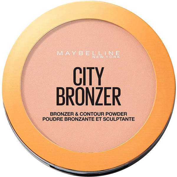 Maybelline City Bronzer & Contour Powder 250-medium Warm 8 Gr Donna
