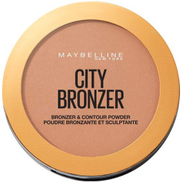 Maybelline City Bronzer & Contour Powder 300-deep Cool 8 Gr Mujer