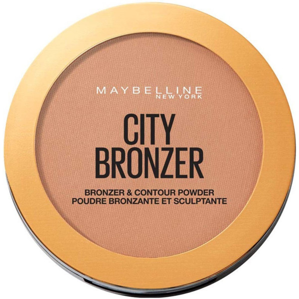 Maybelline City Bronzer & Contour Powder 300-deep Cool 8 Gr Donna