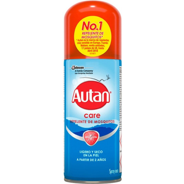 Autan Family Care Spray Anti-Moustique 100 Ml Unisexe