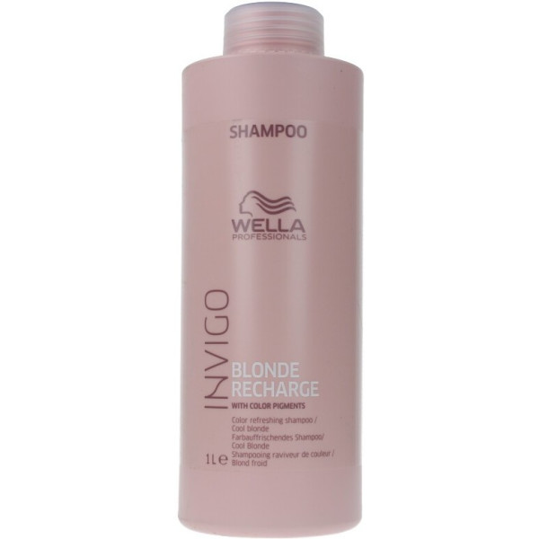 Wella Invigo Blonde Recharge Color Refreshing Shampoo 1000  Ml Unisex