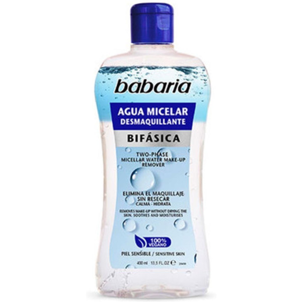 Babaria Bifasica Agua Micelar Desmaquillante 400ml