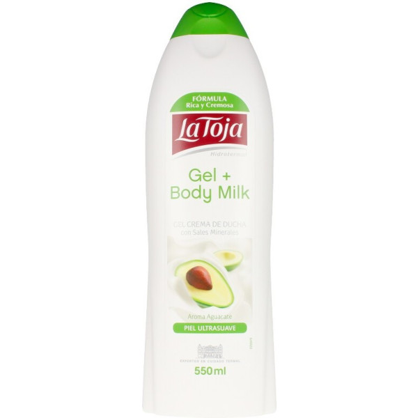 La Toja Hidrotermal Gel + Body Milk Aguacate 550 Ml Unisex