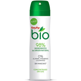 Byly Bio Natural 0% Desodorante Concentrado Sem Vaporizador de Gás 75 ml Unissex