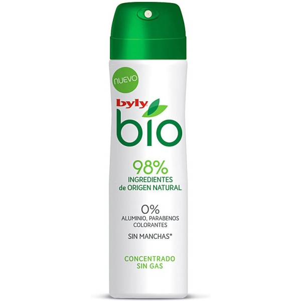 Byly Bio Natural 0% Desodorante Concentrado Sem Vaporizador de Gás 75 ml Unissex