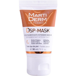 Martiderm Dsp-mask Intensieve Depigmenterende Nacht 30 Ml Unisex