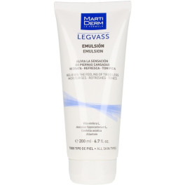 Martiderm Legvass Moisturizing Emulsion Vermoeide Benen 200 Ml Unisex