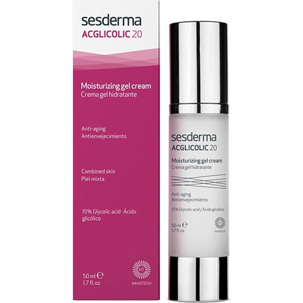 Sesderma Acglicolic 20 hydraterende gelcrème 50 ml vrouw
