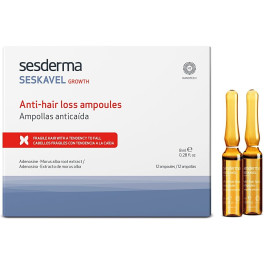 Sesderma Seskavel Growth Antiqueda Ampolas 12 X 8 Ml Unissex