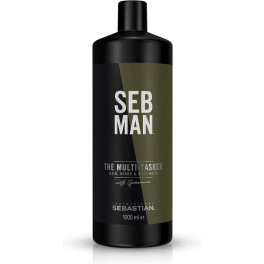 Seb Man Sebman The Multitasker 3 In 1 Hair Wash 1000 Ml Hombre