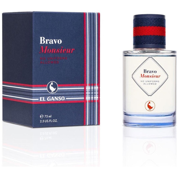 El Ganso Bravo Monsieur Eau de Toilette Spray 75 Ml Uomo