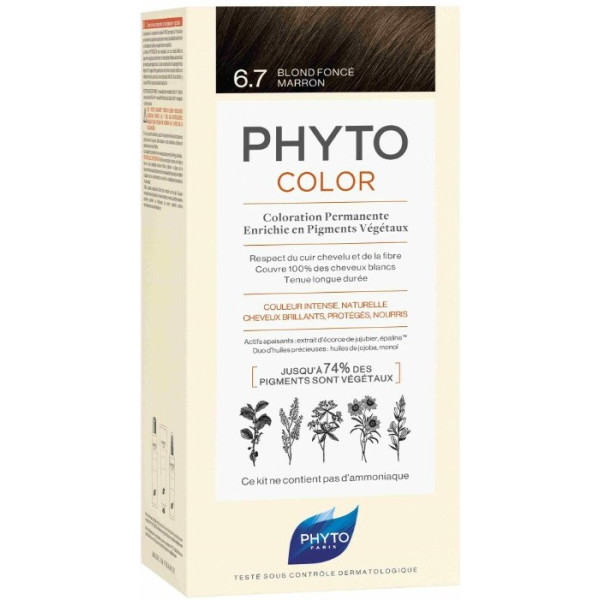 Phyto Color 67 Rubio Oscuro Marron