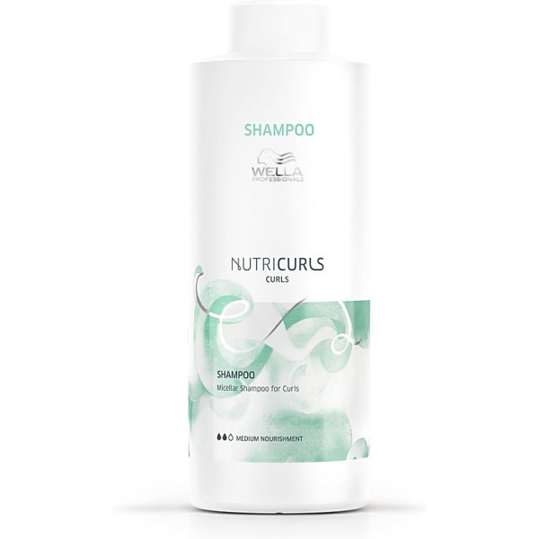 Wella Nutricurls Shampoo Curls 1000 Ml Unisex