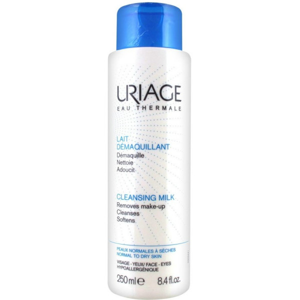 Uriage Cleansing Milk Normal To Dry Skin 250 Ml Unisex