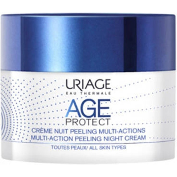 Uriage Age Protect Crema notte peeling multi-azione 50 ml unisex