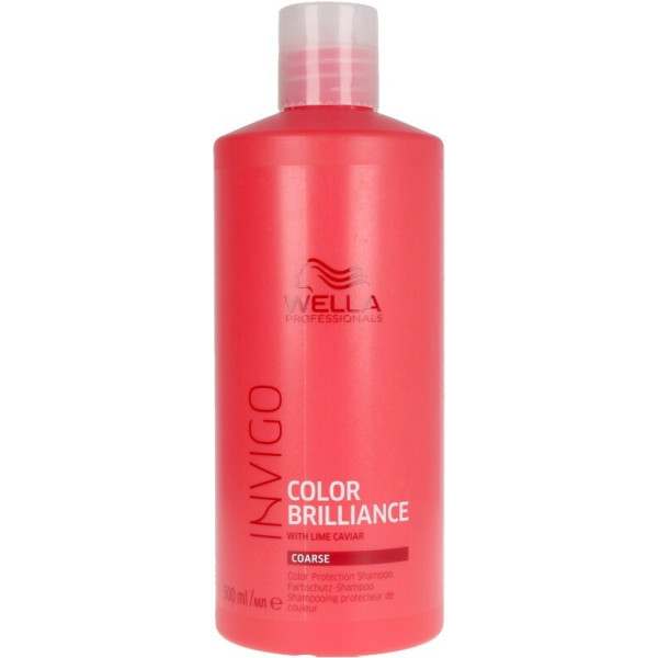 Wella Invigo Color Brilliance Shampoo Capelli Spessi 500 Ml Donna
