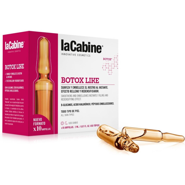 La Cabine Botox-Like Ampoules 10 X 2 Ml Femme