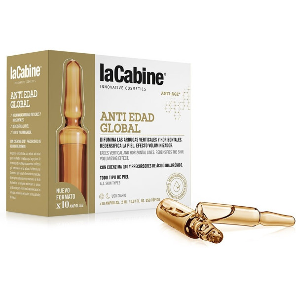 La Cabine Ampoules Anti-âge 10 X 2 Ml Femme