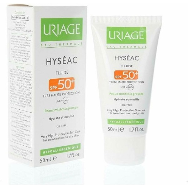 Uriage Hyseac Fluide Spf 50 50ml