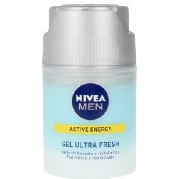 Nivea Men Skin Active Energy Gel Facial Revitalizante 50 Ml Unisex