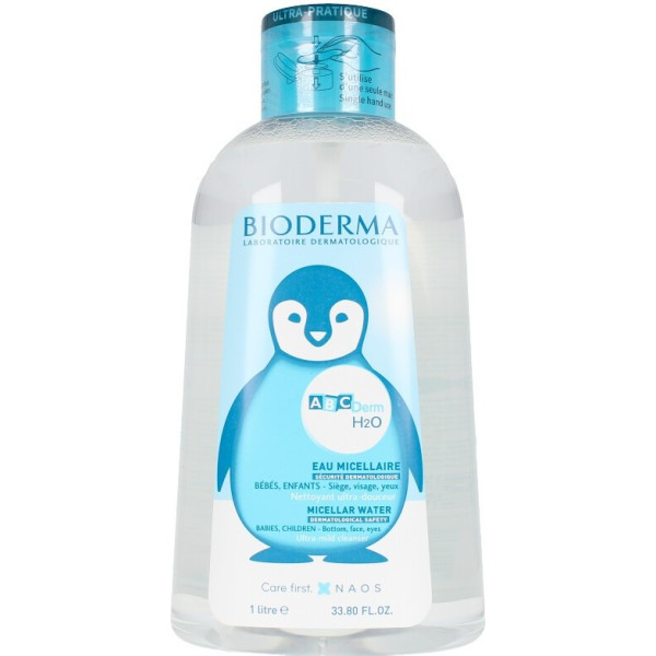 Bioderma Abcderm H2o Solution Micellaire 1000 Ml Unisexe