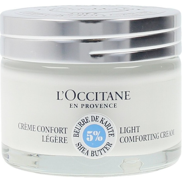 L'occitane Karite Crème Confort Visage Légère 50 ml Unisex