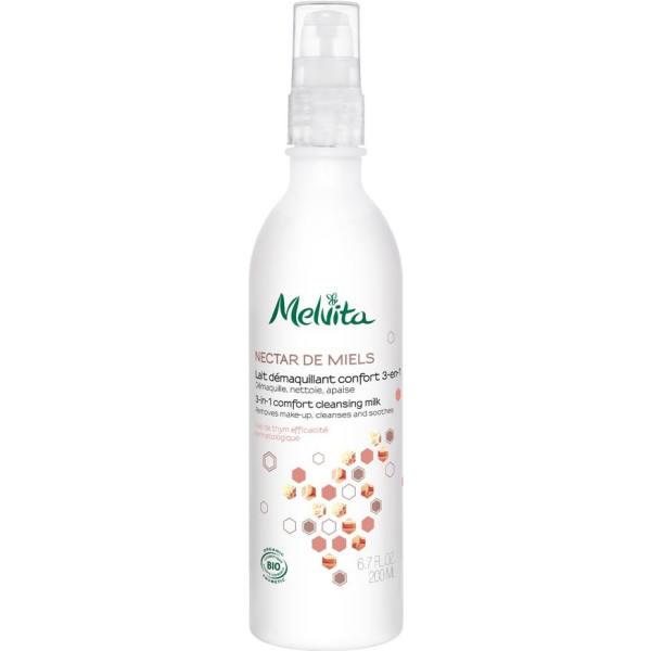 Melvita Nectar De Miels 3 In 1 Comfort Cleansing Milk 200ml