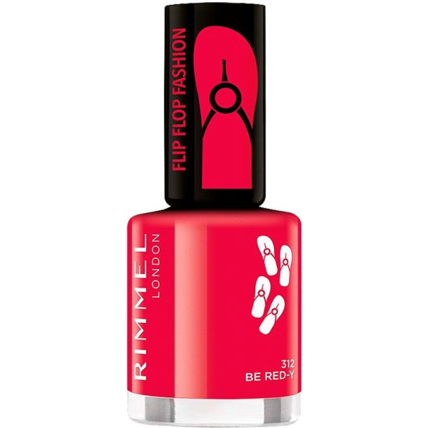 Rimmel London 60 Seconds Super Shine 312-be Red Mujer