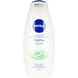 Nivea Creme Fresh Aloe Gel Shower Cream 750 ml unissex