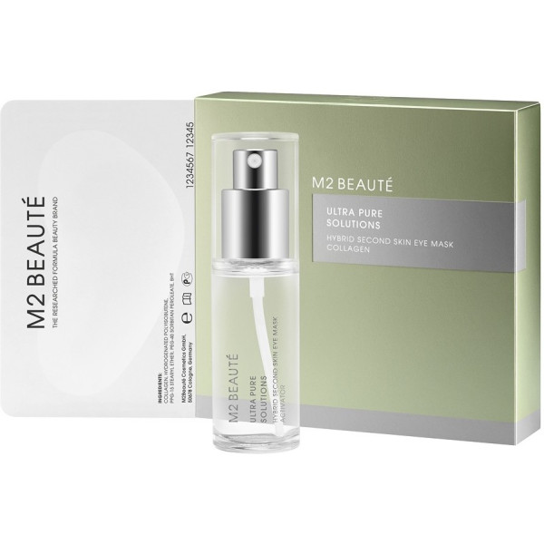 M2 Beauté Hybrid Second Skin Masque Yeux Collagène 7 Applications Femme
