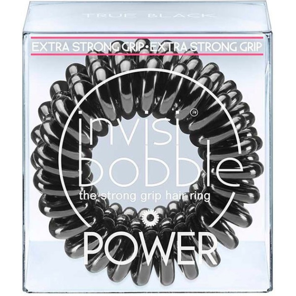Invisibobble Power True Black 3 Uds Mujer