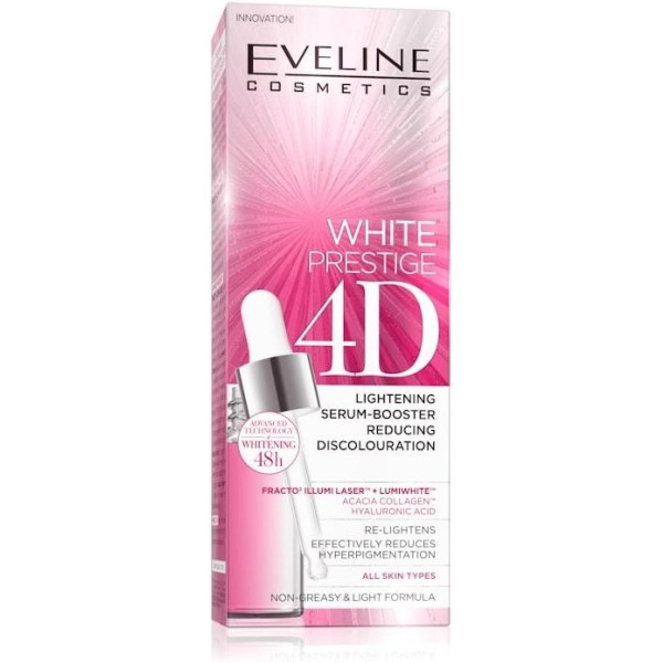 Eveline White Prestige 4d Lightening Serum-booster 18ml