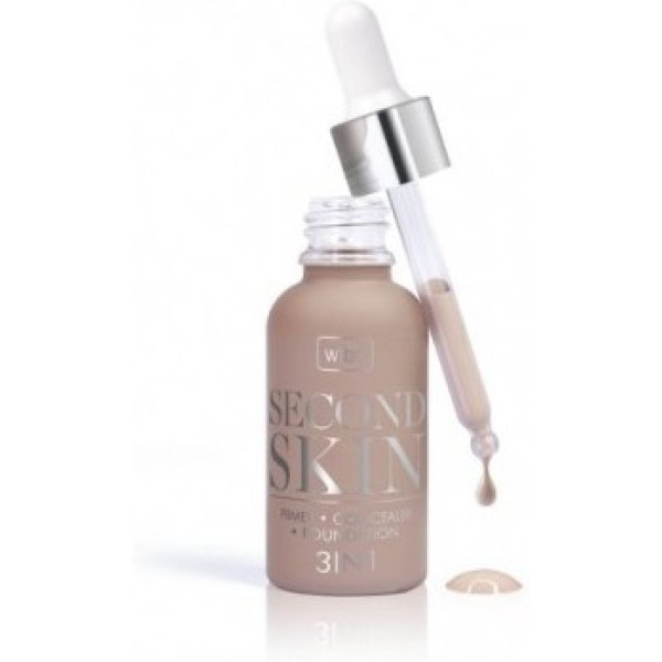 Wibo Second Skin Primer Concealer Foundation 3 In 1 2