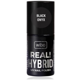 Wibo Echt! Hybride UV-nagellak 01 Zwarte Onyx