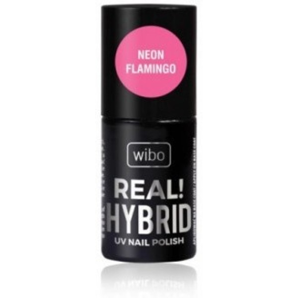 Wibo Real! Hybrid Uv Nail Polish 04 Neon Flamingo