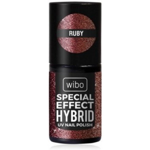 Wibo Special Effect Hybrid UV Nail Polish 04 Ruby