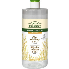 Green Pharmacy Micellar Solution 3 In1 With Oat 500ml