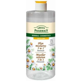 Green Pharmacy Micellar Solution 3 In 1 With Chamomile 500ml