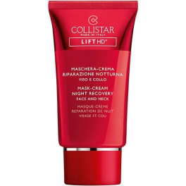 Collistar Lift Hd Máscara-Creme Noite Recuperação Rosto e Pescoço 50ml