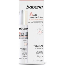 Babaria Anti-Flecken-Feuchtigkeitsspendendes Anti-Aging-Fluid SPF20 50 ml Frau
