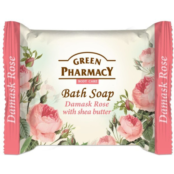 Green Pharmacy Bath Soap Damask Rose With Shea Butter 100gr