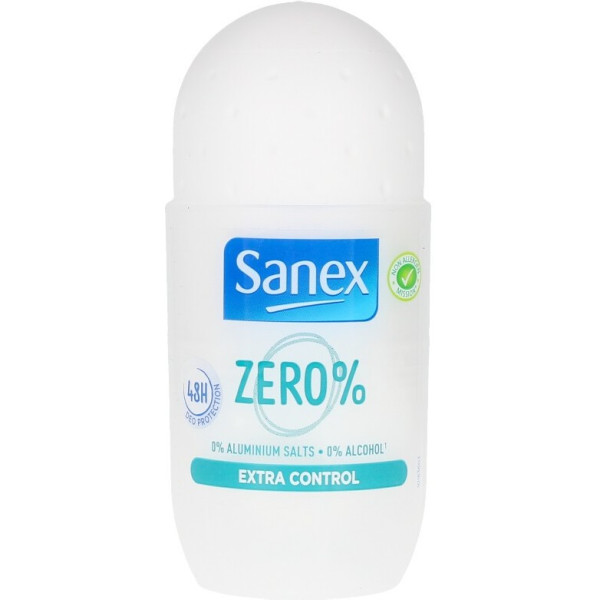 Sanex Zero% Extra-control Deodorant Roll-on 50 Ml Unisex